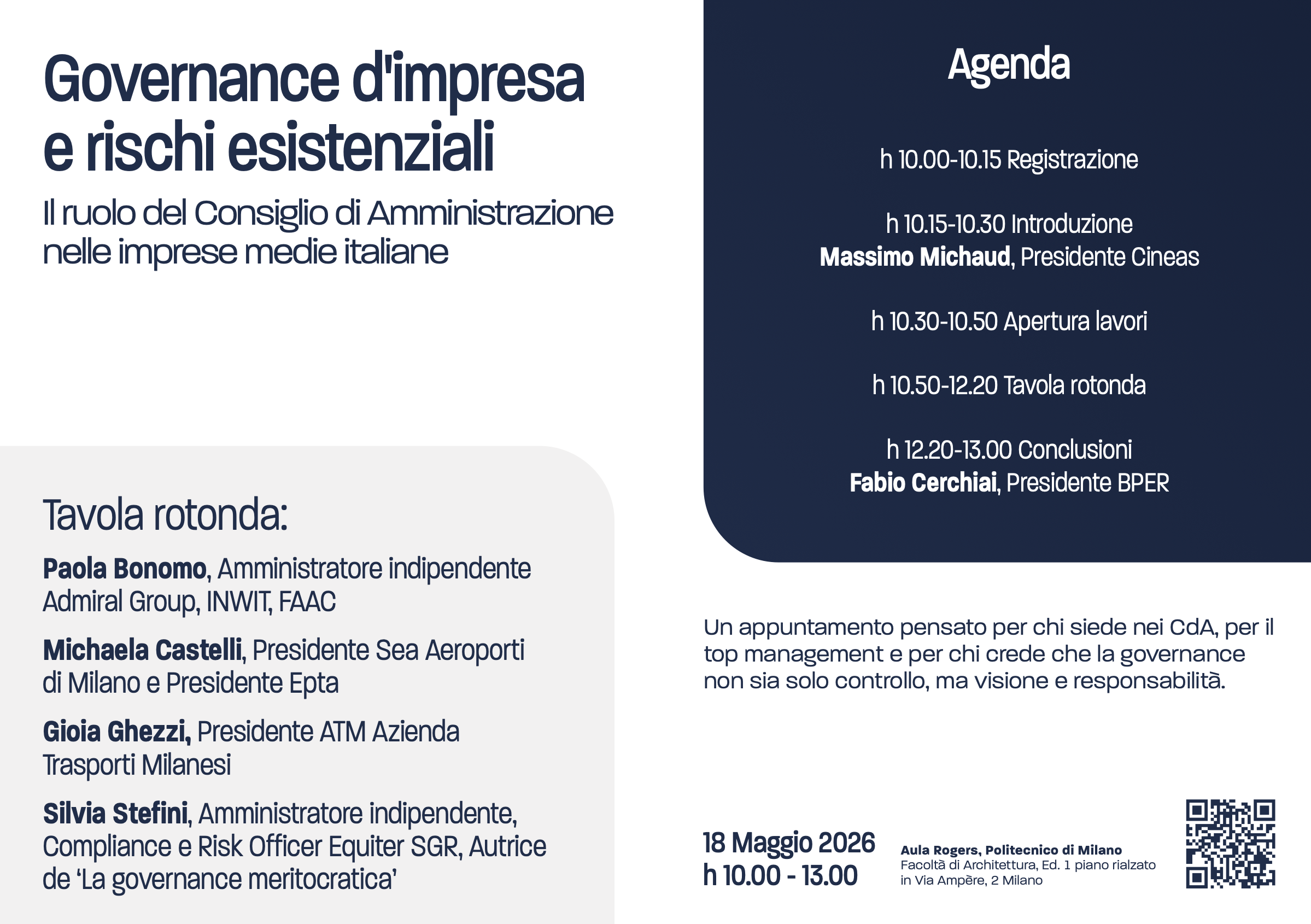 Governance d'impresa e rischi esistenziali